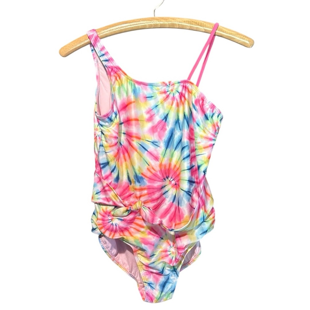 💚💰BOGO FREE Girls’ Tie Dye One Piece Swimsuit Bathing Suit XL 14-16
